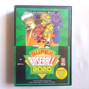 1993 Super Baseball 2020 Sega Genesis Video  Game